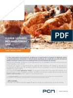 Viande Séparée Mécaniquement - VPP: Applications