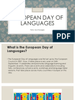 What is the European Day of Languages