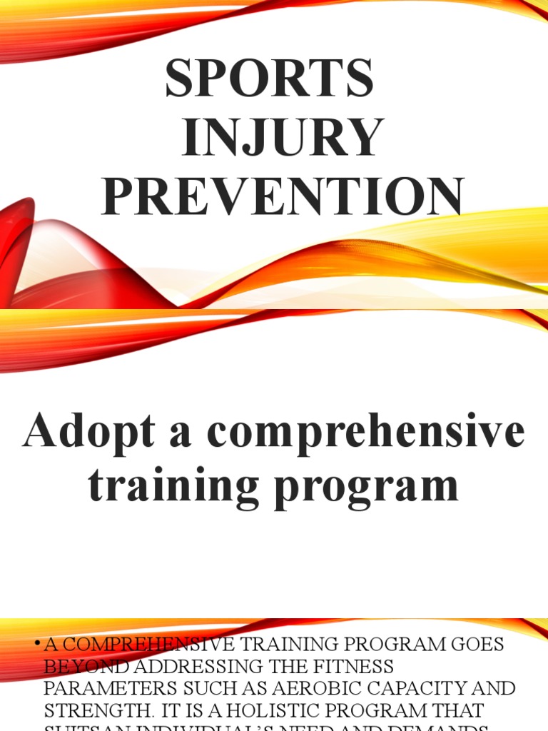 Sports Injury Prevention | PDF | Physical Fitness | Shoe