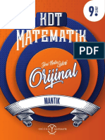 Sinif Matemati̇k - KDT - Ori̇ji̇nal Yayinlari - Ornek