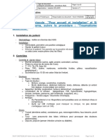 Respecter Le Protocole "Pour Accueil Et Installation" Et Si Douleur Sur Trauma, Suivre La Procédure: "Traumatisme Abdominal"