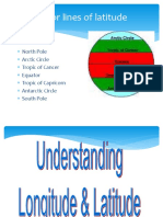 Major Lines of Latitude
