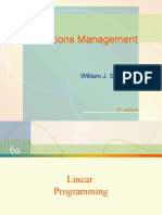 Chapter6s Linear Programming