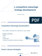 Positioning for competitive advantage