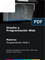 Diseño y Programación Web: Materia