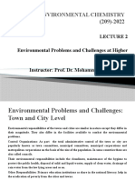 2 Environmental Problems and Challenges at Higher Levels