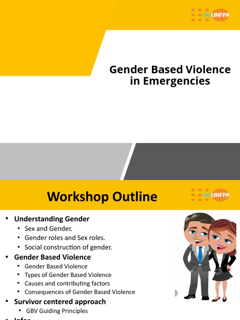 Gender Based Violence in Emergencies - Training Manuel | PDF | Domestic ...