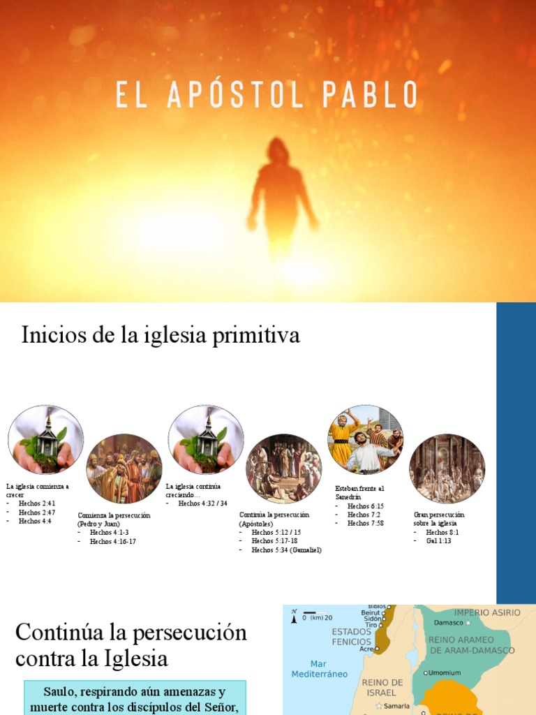 El Apóstol Pablo Cap5 Conversión De Saulo Pdf Bernabé Pablo
