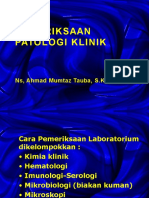 Pemeriksaan Patologi Klinik - KDK