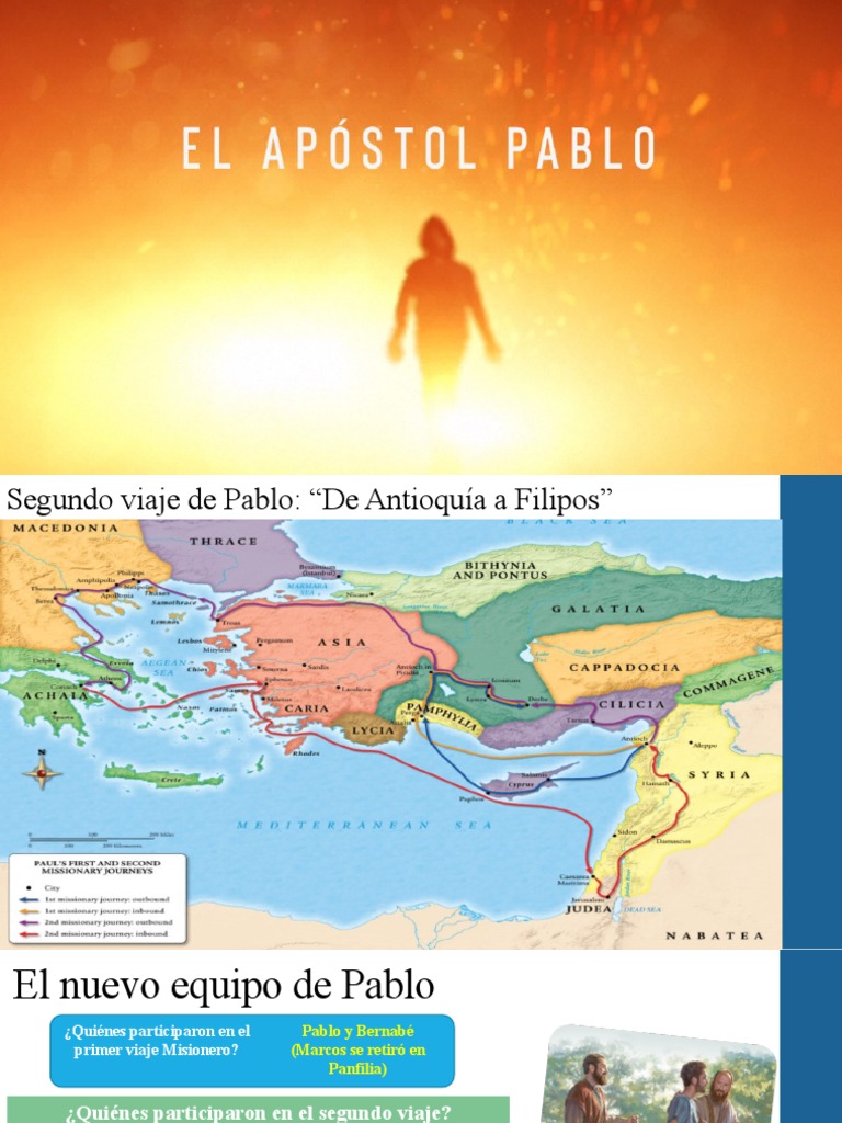 Segundo viaje misionero de Pablo | PDF | Pablo el apóstol | Bernabé
