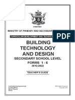 Building Technology and Design: Forms 1 - 6 Secondary School Level