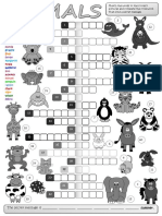 Animals (Crossword Puzzle)