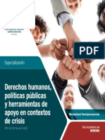 Derechos Humanos, Políticas Públicas y Herramientas de Apoyo en Contextos de Crisis