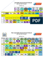 A. Spring 2022-2023 Week A Schedule