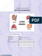 Sistem Ekskresi: Lembar Kerja Peserta Didik