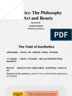 Aesthetics: The Philosophy of Art and Beauty: Reported by