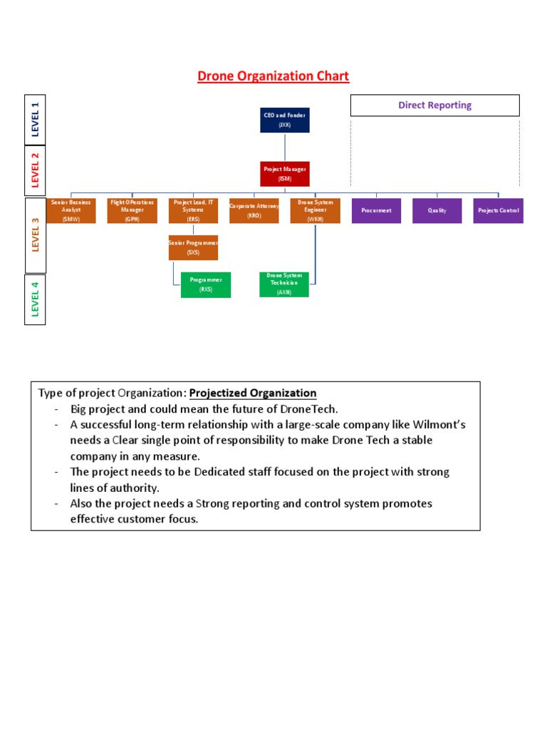 Drone Organization Chart Direct - 1703652972
