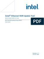 Intel Ethernet NVM Update Tool Quick Usage Guide For Linux