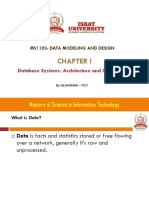 Database Systems: Architecture and Components: Masters of Science in Information Technology