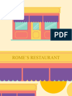 Restaurant-Inspired PPT Template by Rome