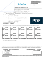 Autorización de Psicoterapia