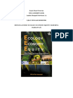 Mengulas Buku Ecology Economy Equity Oleh Rita Parmawati (Kayla Mazel Octavian)