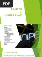 JUNOvs CISCO