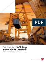 Low Voltage Power Factor Correction: Solutions For