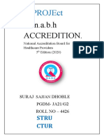 N.A.B.H Accredition.: Project