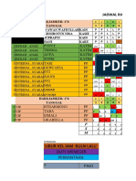 Jadwal September Perawat Bidan Nisa