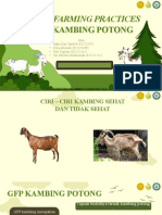 Good Farming Practices: Pada Kambing Potong