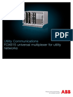 FOX615 Universal Multiplexer For Utility Networks