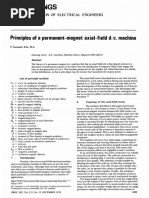 Principles of A Permanent-Magnet Axial-Field D.C