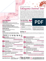 Fully Escorted Takayama Festival Tour