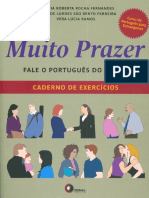 Resumo Muito Prazer Fale o Portugues Do Brasil Caderno de Exercicios Glaucia Roberta Rocha Fernandes Telma de Lurdes Sao Bento Ferreira Vera Lucia Ramos