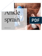 Ankle Sprain: Orthopaedic