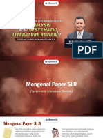 Basic Materi Erku 5 - DR Wing Wahyu Winarno MAFIS - Systematic Literature Review