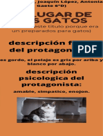 El Lugar de Los Gatos: (Pusimos Este Titulo Porque Era Un Preparados para Gatos)