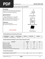 NCE1507AK: Enhancement Mode Power MOSFET