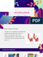 Achalasia: Group 2 BSN 3A