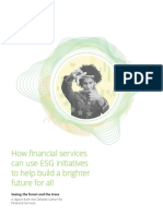 Us Financial Services Esg Initiatives