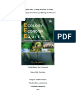 Mengulas Buku: Ecology, Economy, & Equity (Sebuah Upaya Penyeimbangan Ekologi Dan Ekonomi) Penulis Buku: Rita Parmawati, Diulas Oleh: Nurhaliza