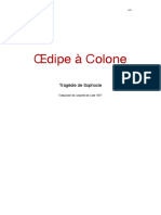 Oedipe À Colone