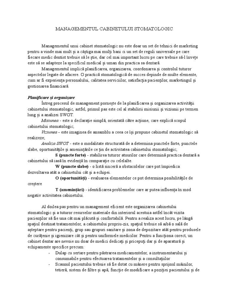management stomato | PDF