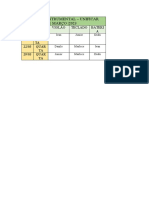 Escala Instrumental - Unificar - MARÇO - 2023: DAT A DIA Violão Teclado Bateri A 15/03 Quar TA 22/03 QUAR TA 29/03 QUAR TA