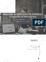 Plan de Trabajo - Dirección de Empresas y Gestión de Proyectos - Procesos de Dirección y Gestión de La Empresa