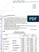 Cost Analysis and Profit Calculation