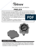 Prelex: Manual para Regulador de Presión