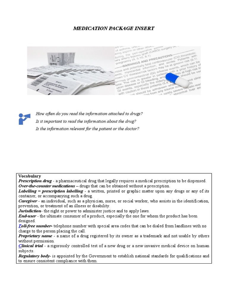 Medication Package Insert 361425 PDF Pharmacy Medical Treatments