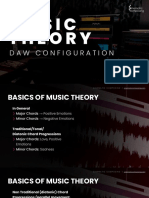 Music Theory - Daw Configuration 2022